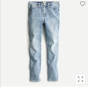 COPY - J Crew 9” high rise toothpick jeans 25